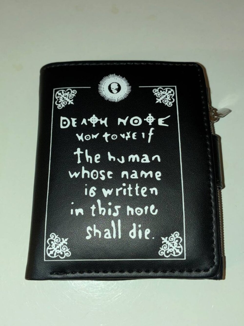 Death Note Compact Bi-Fold Cardholder Wallet Official Anime Merch - New